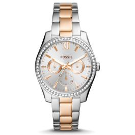 Horlogeband Fossil ES4316 Roestvrij staal (RVS) Multicolor 18mm